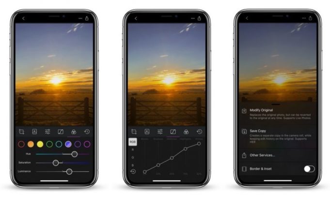 Aplikace pro úpravu fotografií Darkroom byla vylepšena o několik nových funkcí