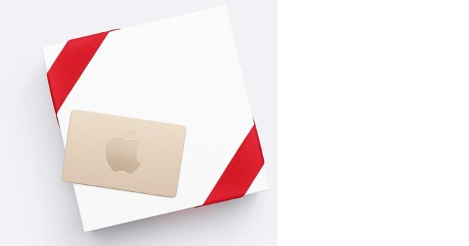 Apple Vánoce – Dárková karta od Applu!