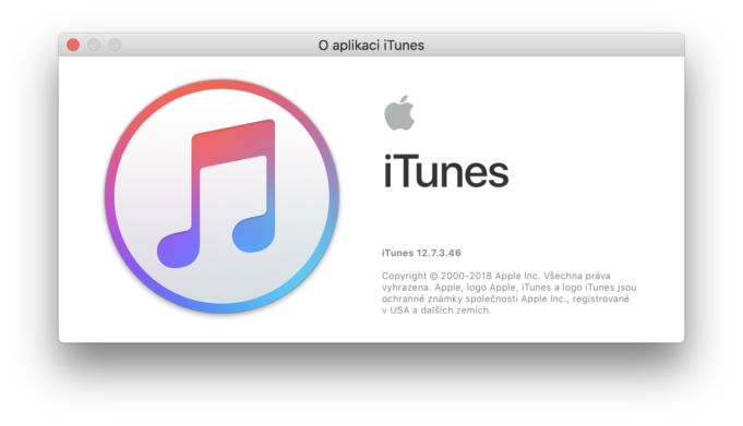 Apple vydal iTunes 12.6.4 pro veřejnost