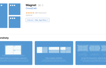 Aplikace Magnet pro macOS nyní stojí 25,- Kč