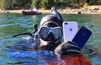 Potápění s iPhone X! Odolá telefon vysoké hloubce?