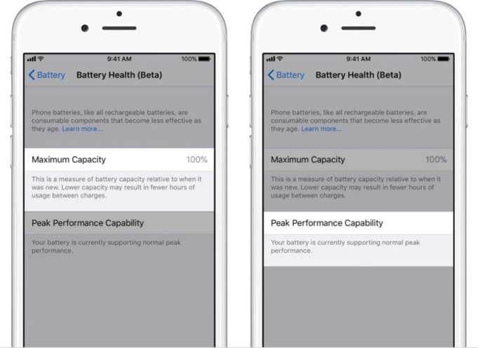 Aktualizace iOS 11.3 nabídne novou funkci „Kondice baterie“