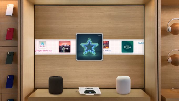 Koncept displeje pro HomePod