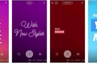 Instagram spouští nový „Typ“ režimů pro „Příběhy“