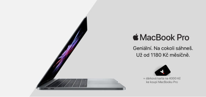 iSTYLE – Přijďte si pro nový MacBook Pro a získáte 4000 Kč na doplňky!