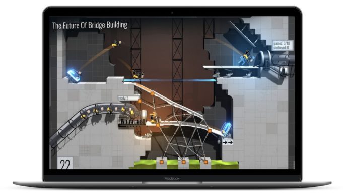 Bridge Constructor Portal je nyní v App Store za 9,99 dolarů!