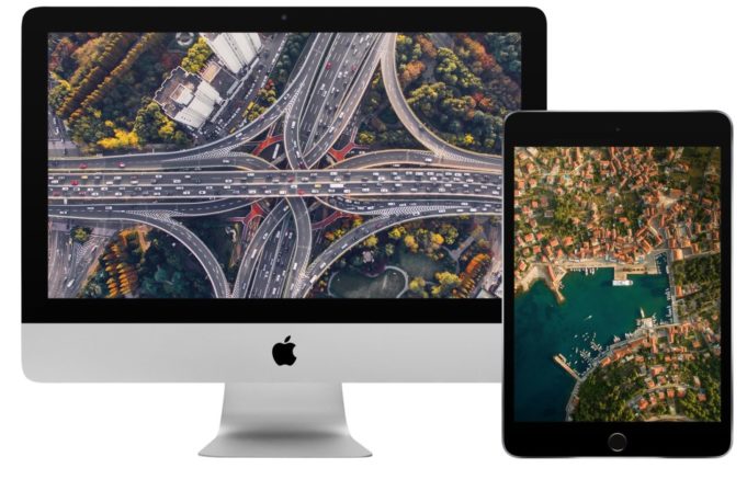 iTapety týdne – Letecké fotografie pro iPhone, iPad a Mac