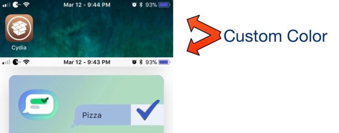 Přidejte barvu na indikátor stavu baterie s ColorMyBattery