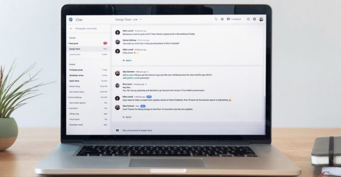 Google vydá aplikaci Hangouts Chat s důrazem na různé chatboty