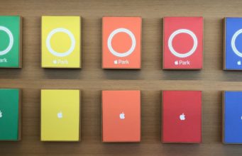 Apple chce zaujmout logem Apple Parku na merchandisingu