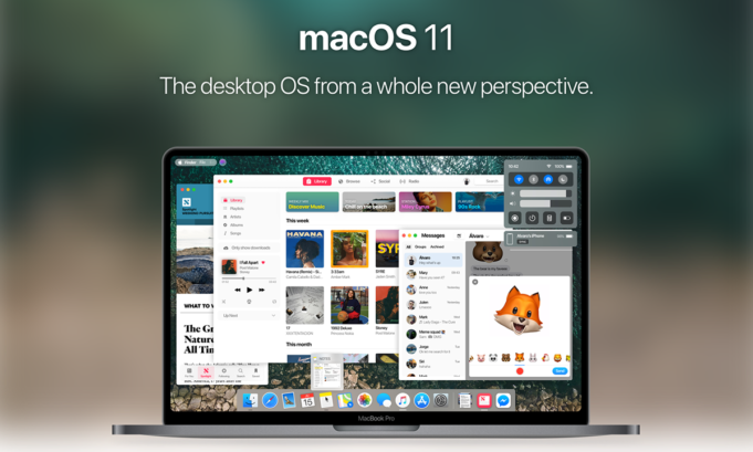 Tento koncept macOS 11 vás uchvátí