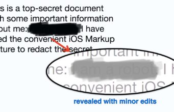 Pozor na štětec k cenzuře v iOS 11, lze totiž rozluštit!