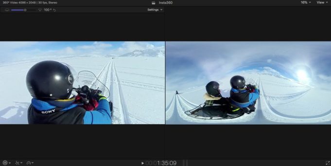 Stříhání 360° videí ve Final Cut Pro X je snadné!