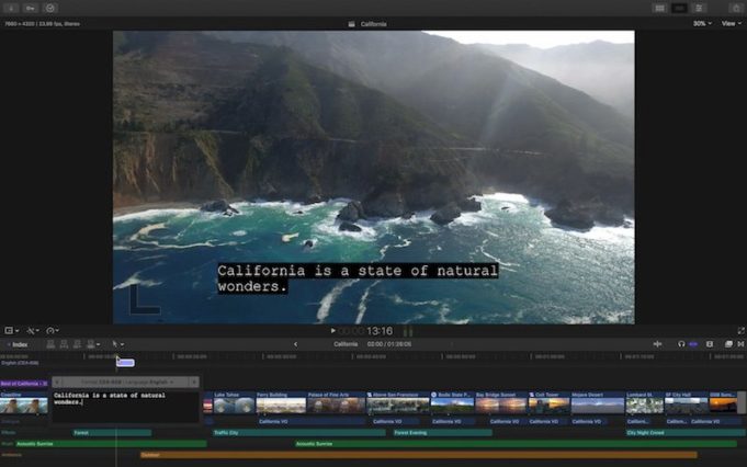 Apple vydal novou verzi programu Final Cut Pro