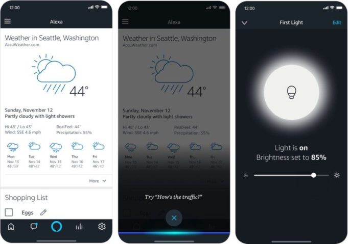 Amazon aktualizoval aplikaci Alexa pro iOS