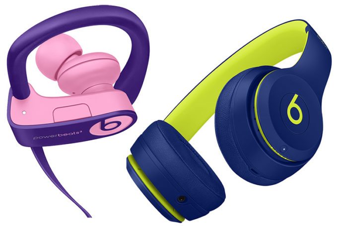 Podívejte se na bezdrátová sluchátka Beats Solo3 a Powerbeats3 v nových „pop“ barvách