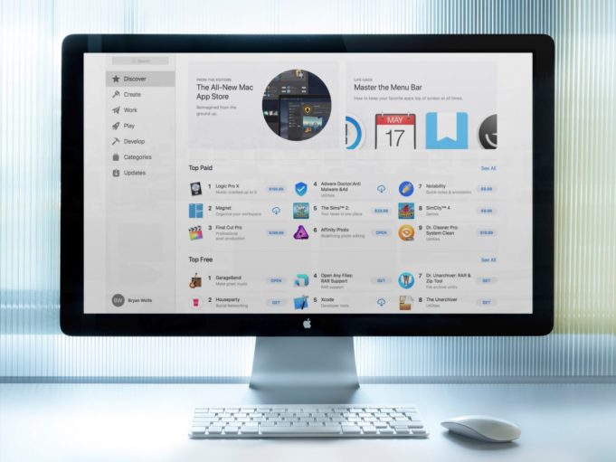 Podívejte se, jak bude vypadat Mac App Store v macOS Mojave