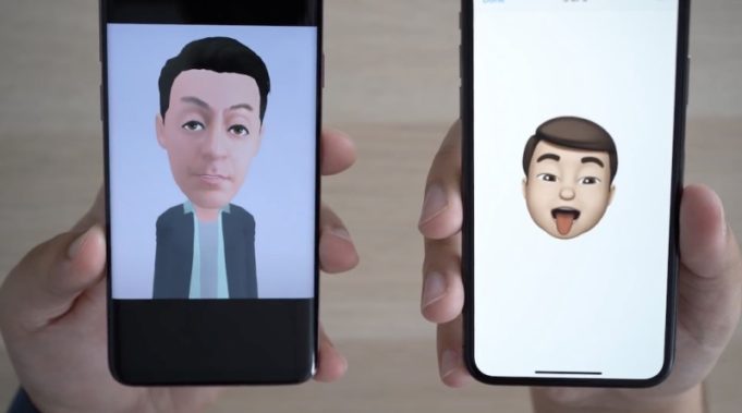 Podívejte se na rozdíl mezi Apple MeMoji a Samsung AR Emoji