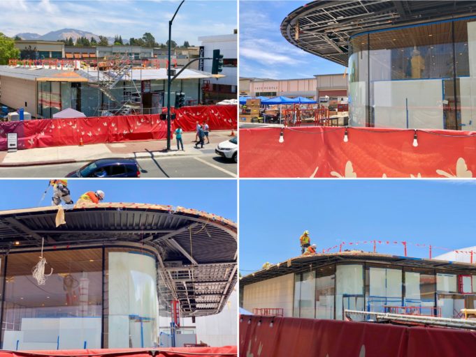 Přemístěný Apple Walnut Creek bude již brzy otevírat