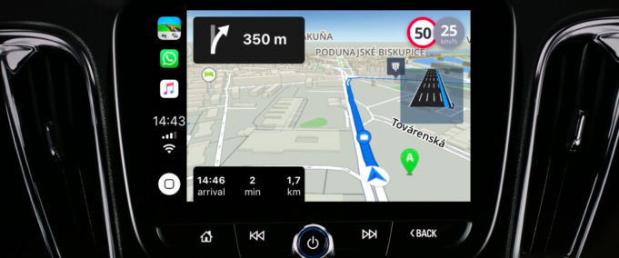 Společnost Sygic oznámila, že do CarPlay přenese své offline mapy