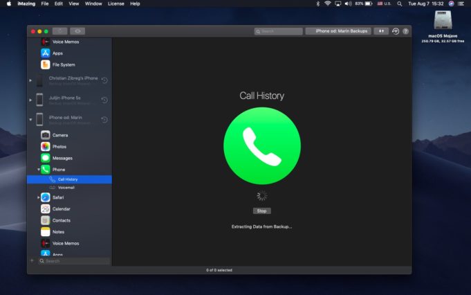 iMazing přichází s Tmavým vzhledem pro macOS Mojave