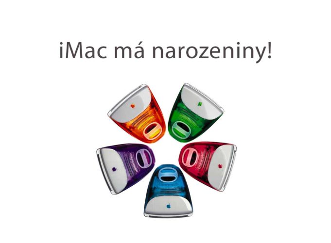 iMac oslavuje 20. výročí!