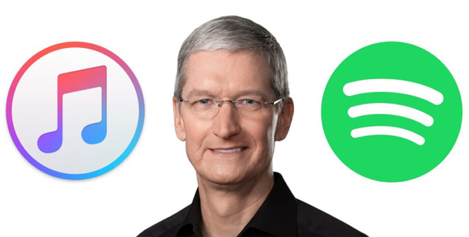 Tim Cook promluvil o budoucnosti Apple Music a Spotify