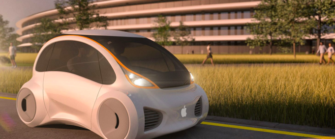 Jedno z autonomních vozidel společnosti Apple mělo 24. srpna nehodu