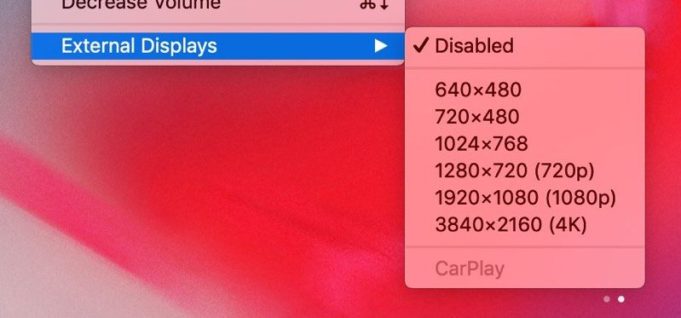 iOS 12.1 simulator popodruje 4K displej přes USB-C z iPadu Pro