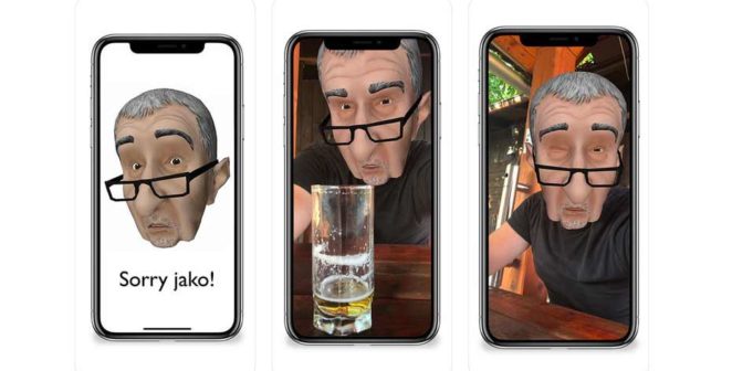 Nasaď si bličej Andreje s aplikací SorryJako