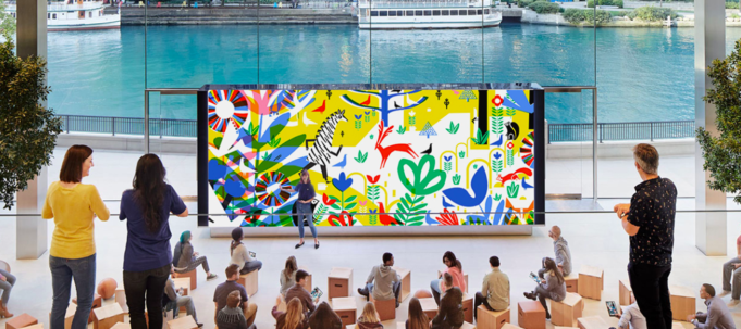 Apple a The Big Draw Festival spolupracují na speciálních seminářích v sedmi městech po celém světě