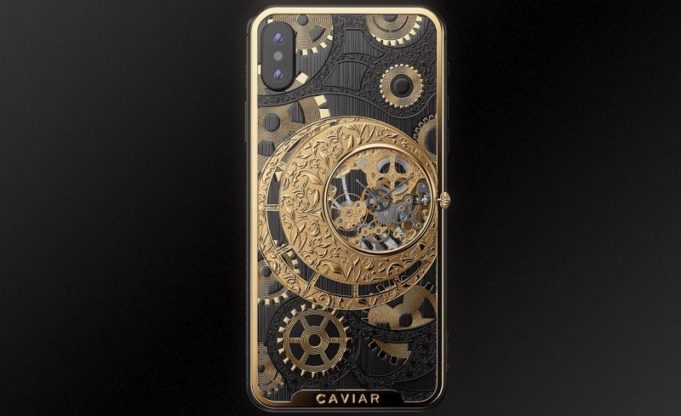 Zlatý iPhone Xs Max s mechanickým strojkem stojí 181 000 Kč!