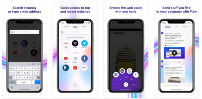 Opera Touch dostupná na iPhonech a iPadech!