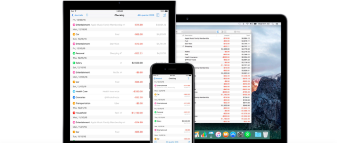 Populární aplikace pro iOS a macOS Finances obdržela aktualizaci