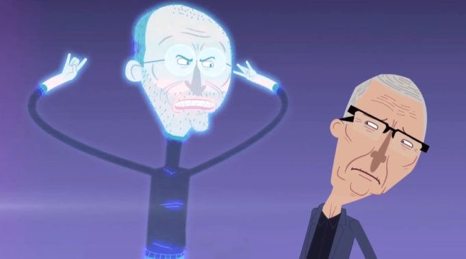 Rapující Steve Jobs a lakomý Tim Cook? Připomeňte si nejznámější parodii na Apple