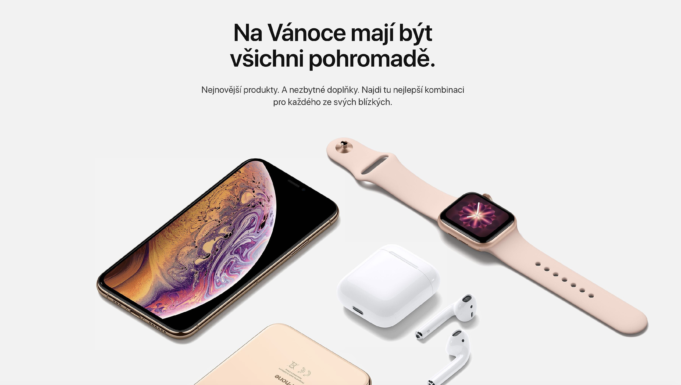 Apple spustil novou sekci „Nápady na dárky k Vánocům“