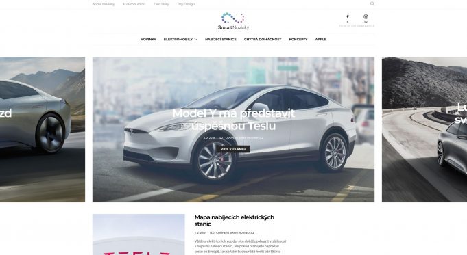 Spustili jsme magazín na elektromobily SmartNovinky.cz