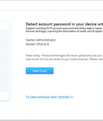 Návod – Jak obnovit hesla k Apple ID, iCloud a další prostřednictcím aplikace 4uKey