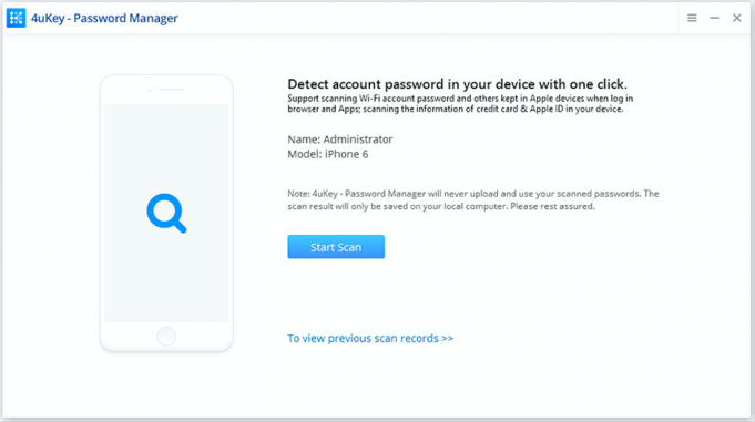 Návod – Jak obnovit hesla k Apple ID, iCloud a další prostřednictcím aplikace 4uKey
