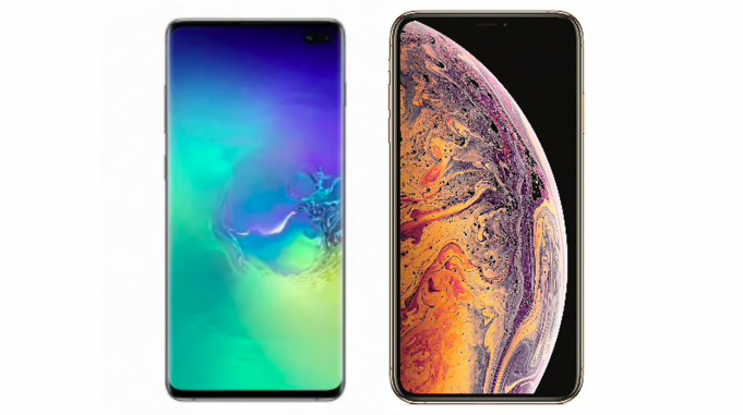 Podívejte se na rychlostní test iPhone XS Max a Samsung Galaxy S10+