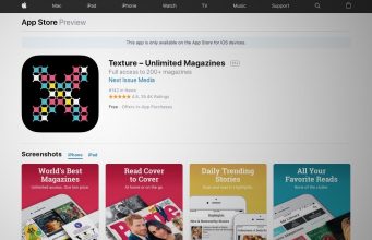 Aplikace Texture obdržela aktualizaci, co je nové je ale nejasné