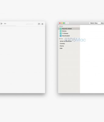Jak budou vypadat aplikace TV a Hudba v macOS 10.15? Podívejte se na snímky obrazovky