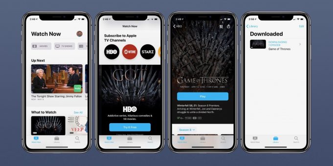 Návod – Jak získat obsah HBO pro offline přehrávání pomocí Apple TV Channels