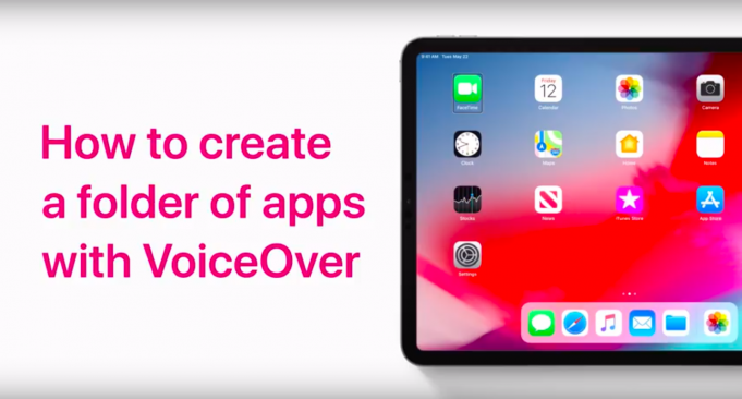 Apple návody – Jak uspořádat aplikace pomocí rotoru VoiceOver na vašem iPhonu a iPadu