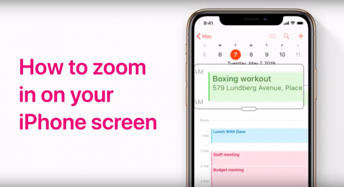 Apple návody – Jak přiblížit obrazovku iPhonu pomocí funkce Zvětšení