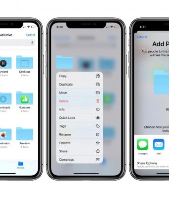 Návod – Jak sdílet složky z iCloud Drive na iPhonu a iPadu