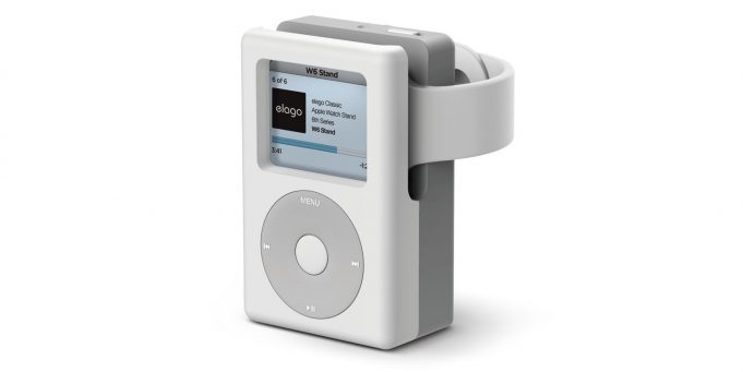 Elago představil nový stojánek na Apple Watch, který vypadá jako iPod Classic