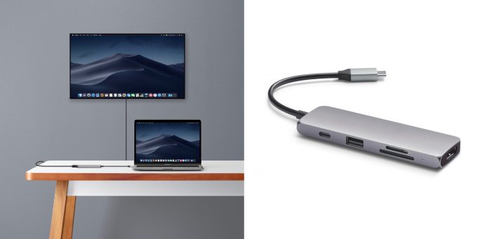 Apple nyní prodává USB-C rozbočovač od společnosti Satechi – adaptér Multiport Pro