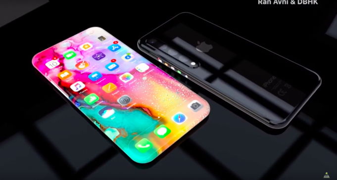Koncept – iPhone 11 Edge s 6,4palcovým displejem bez rámečků