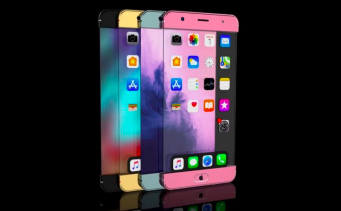 Koncept – iPhone 11 s průhledným displejem